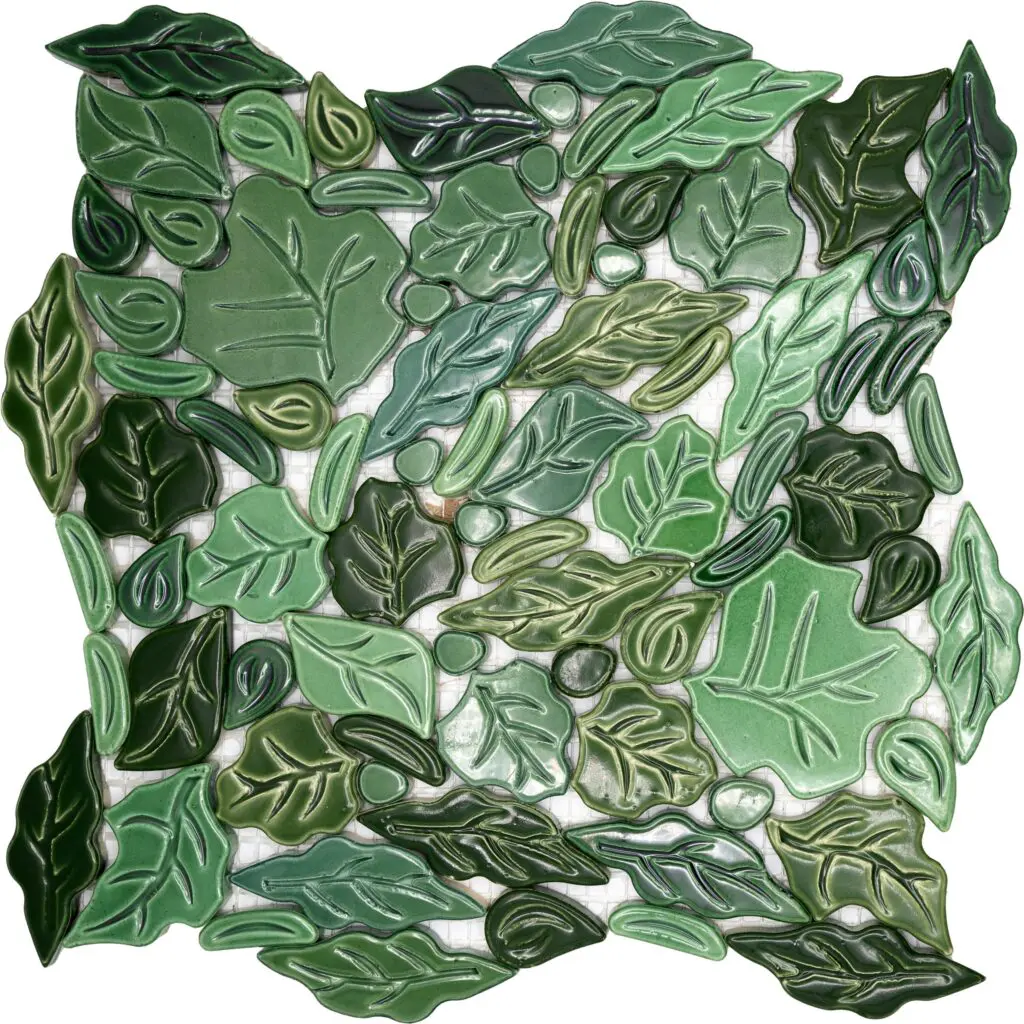 MOSAIQUE LIERRE VERT