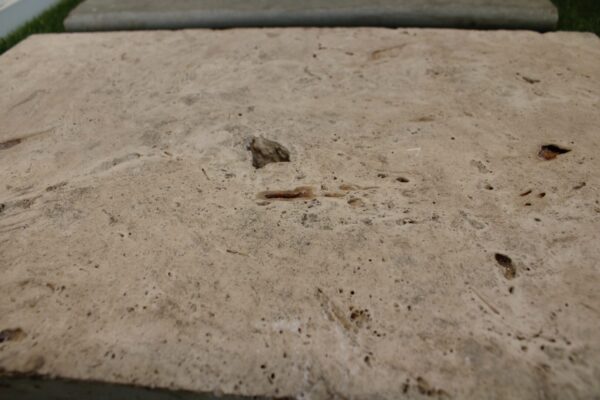 Pierre naturelle exterieure travertin beige